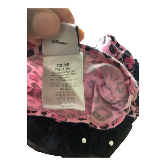 Disney Baby Girls Lot of 4  Shirts & Pants Minnie Mouse Theme 18M-24M Multicolor - Picture 3 of 16